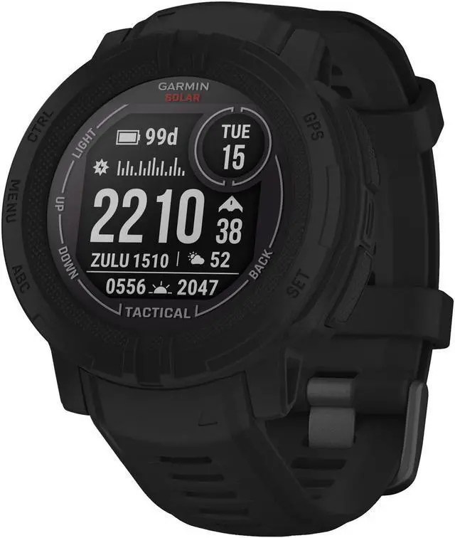 Alt view image 9 of 15 - Garmin Instinct 2 Solar - Tactical Edition, Black | Smart Watch 010-02627-13