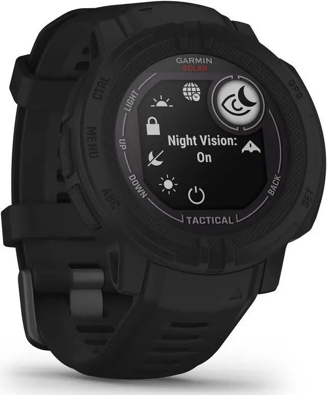 Alt view image 11 of 15 - Garmin Instinct 2 Solar - Tactical Edition, Black | Smart Watch 010-02627-13