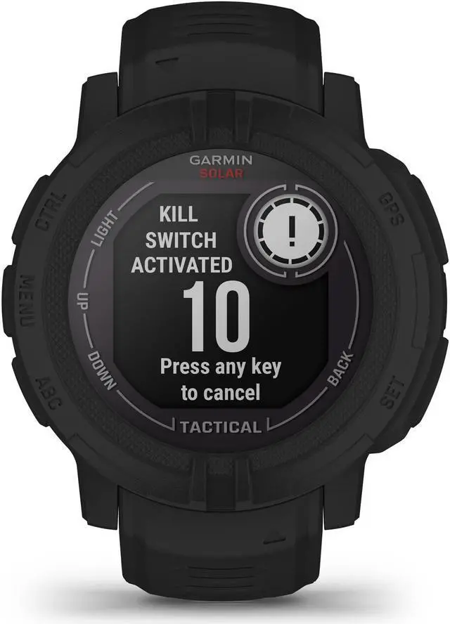 Alt view image 15 of 15 - Garmin Instinct 2 Solar - Tactical Edition, Black | Smart Watch 010-02627-13