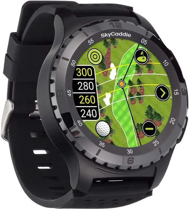 Alt view image 2 of 7 - SkyCaddie LX5C Golf GPS Watch with Ceramic Bezel - Black
