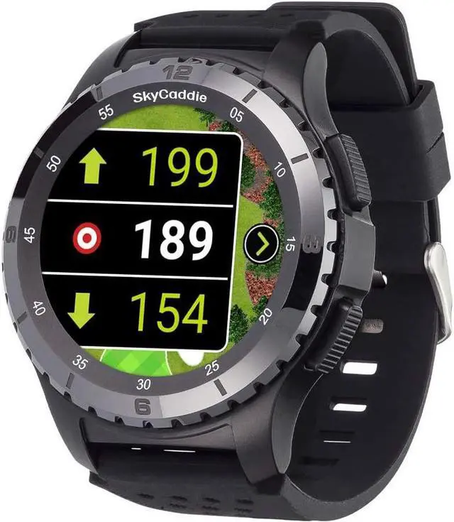 Alt view image 4 of 7 - SkyCaddie LX5C Golf GPS Watch with Ceramic Bezel - Black