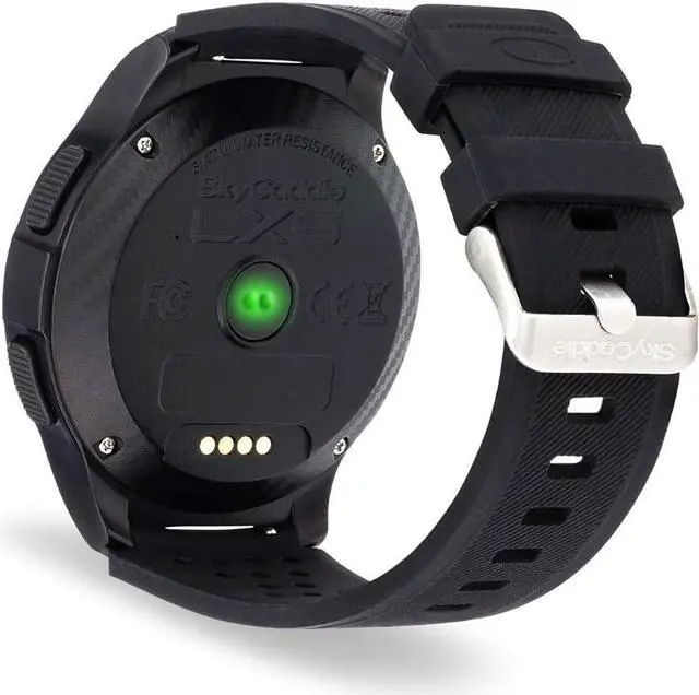 Alt view image 6 of 7 - SkyCaddie LX5C Golf GPS Watch with Ceramic Bezel - Black