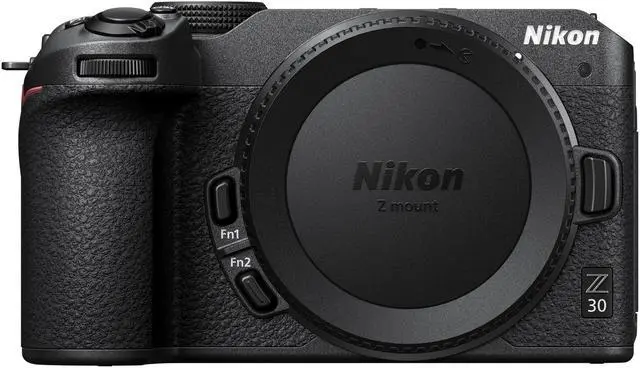 Alt view image 7 of 7 - Nikon Z 30 Mirrorless Camera 4K DX Body Kit + Deco Gear Backpack +LED Accessory Bundle