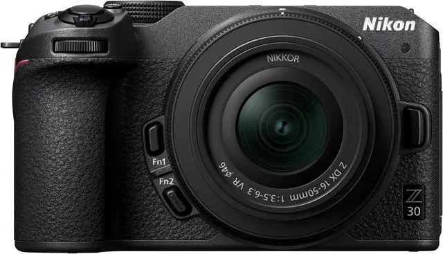 Alt view image 2 of 7 - Nikon Z30 Mirrorless Camera with 2 Lens Kit NIKKOR Z DX 16-50mm VR +50-250mm VR Bundle