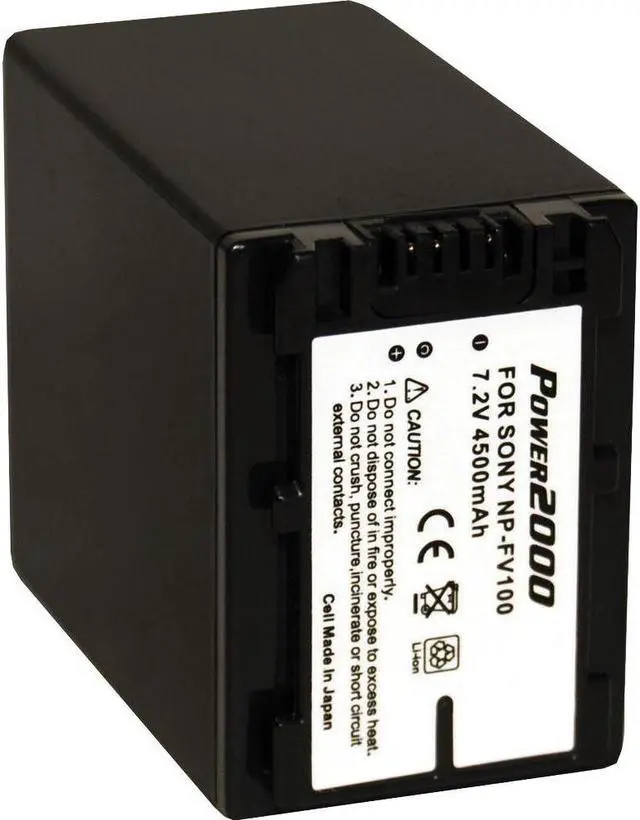 Alt view image 3 of 3 - Power2000 ACD-771 Rechargeable Battery for Sony NP-FV100