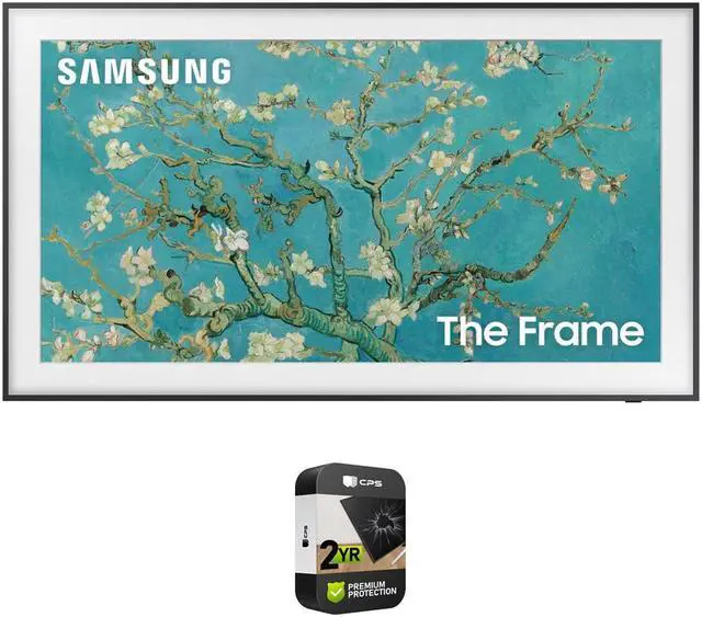 Alt view image 2 of 7 - Samsung 32" The Frame QLED HDR 4K Smart TV w/ 2 Year Extended Warranty (2023 Model)