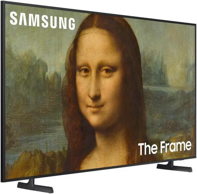 Alt view image 3 of 7 - Samsung 75 inch The Frame QLED 4K UHD Quantum HDR Smart TV 2022 + 2Year Warranty