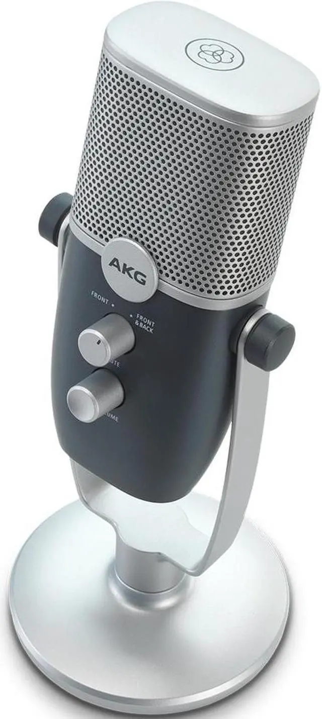 Alt view image 5 of 7 - AKG Ara Two-Pattern USB Condenser Microphone w/ Pop Filter + Extended Warranty