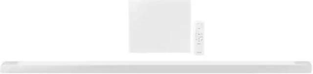 Alt view image 2 of 7 - Samsung 3.1.2ch Soundbar with Wireless Dolby Atmos White 2022 + 2 Year Warranty