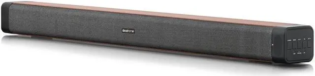 Alt view image 3 of 7 - Deco Gear 60W 2.0 Channel Soundbar w/ Built-in Dual Subwoofers w/ Warranty Bundle