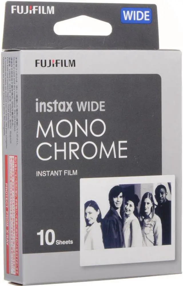 Alt view image 15 of 17 - Fujifilm Instax Wide Monochrome Film, White (16564101)