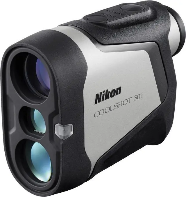 Alt view image 5 of 19 - Nikon CoolShot 50i Golf Laser Rangefinder (6x22) (Black/Grey)