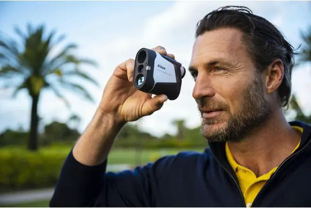 Alt view image 11 of 19 - Nikon CoolShot 50i Golf Laser Rangefinder (6x22) (Black/Grey)