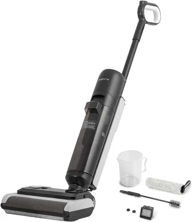 Main image of Deco Home 220W Wet/Dry All-in-One Hard Floor Vacuum Cleaner with Charge Dock, Cordless