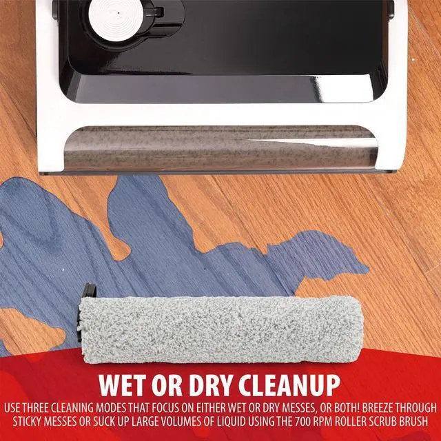 Alt view image 7 of 7 - Deco Home 220W Wet/Dry All-in-One Hard Floor Vacuum Cleaner with Charge Dock, Cordless