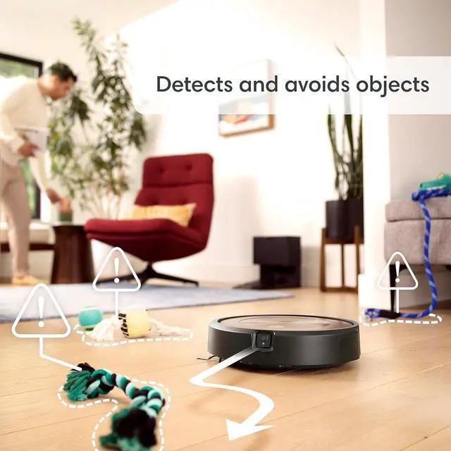Alt view image 7 of 7 - iRobot Roomba j9+ Robot Vacuum with Clean Base Auto Empty Base