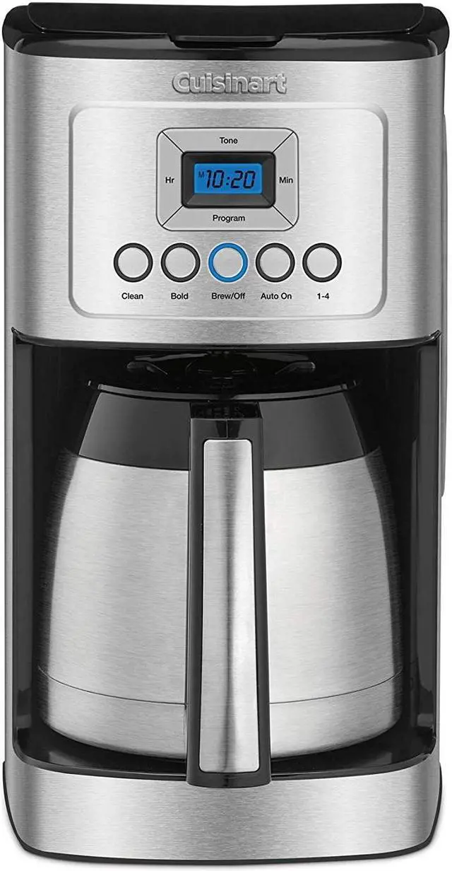 Alt view image 8 of 8 - Cuisinart DCC3400P1 Programmable Thermal 12-Cup Coffeemaker