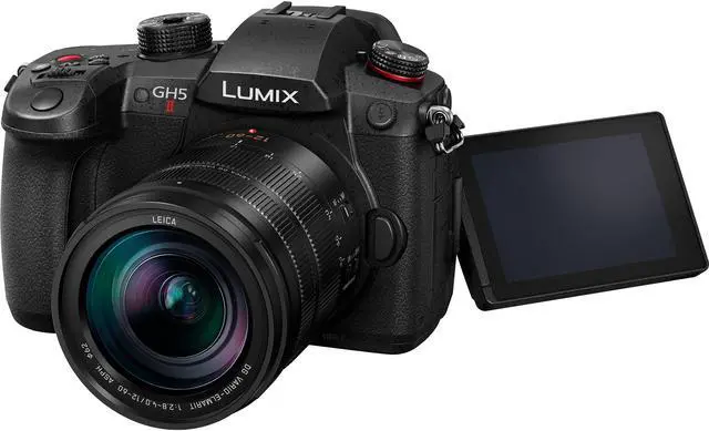 Alt view image 6 of 20 - Panasonic LUMIX GH5 II Camera with Leica 12-60mm f/2.8-4.0 Lens #DC-GH5M2LK