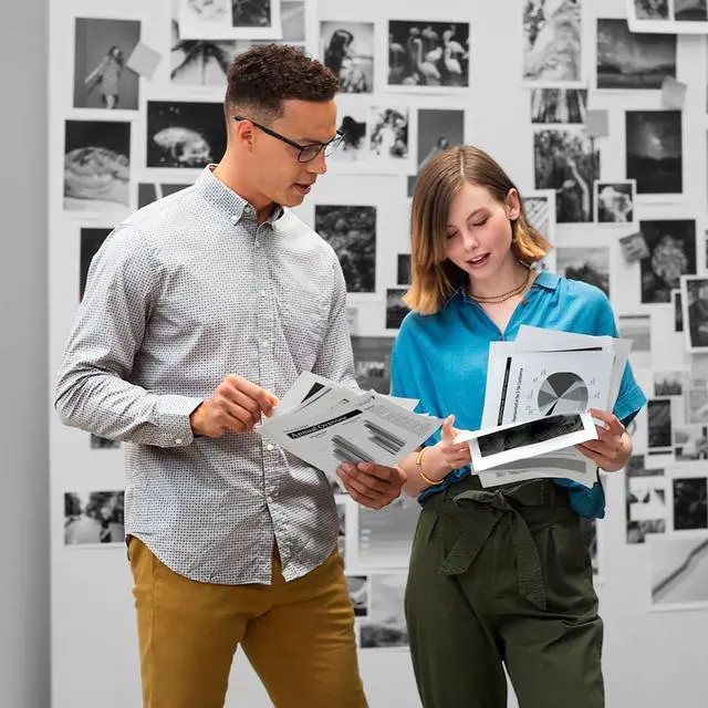 Alt view image 6 of 11 - HP LaserJet Pro 4101fdw Wireless Laser Multifunction Printer Monochrome 2Z619F