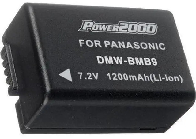 Alt view image 4 of 4 - Power2000 ACD-331 Rechargeable Battery for Panasonic DMW-BMB9
