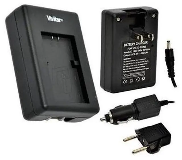 Alt view image 6 of 6 - Vivitar Travel Quick Charger for Canon NB-6L and Samsung SLB-10A SLB-11A Battery