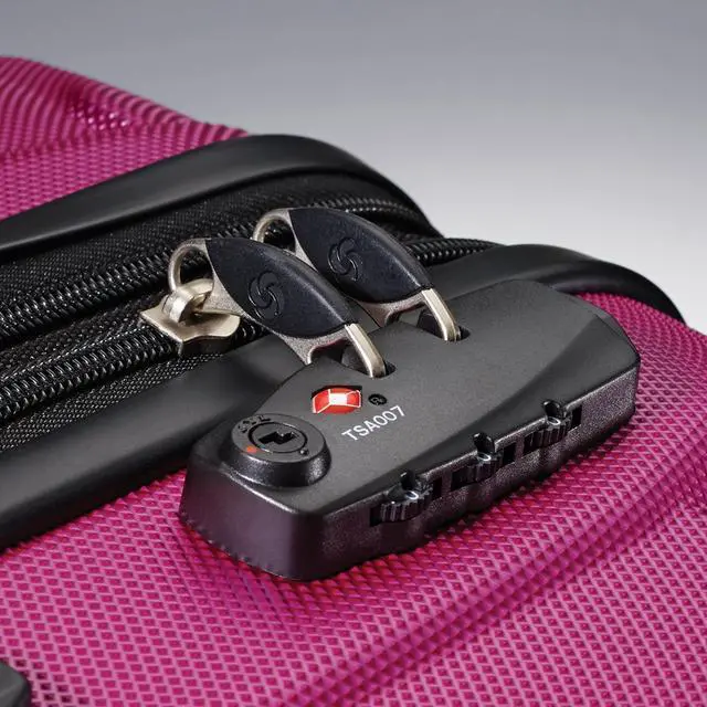 Alt view image 5 of 7 - Samsonite Omni Hardside Luggage Nested Spinner Set (20"/24"/28") Radiant Pink (68311-0596)
