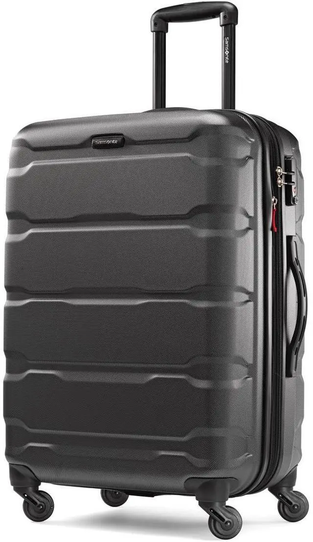 Alt view image 19 of 20 - Samsonite Omni PC Hardside Luggage, Black, Checked-Medium