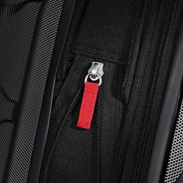Alt view image 20 of 20 - Samsonite Omni PC Hardside Luggage, Black, Checked-Medium