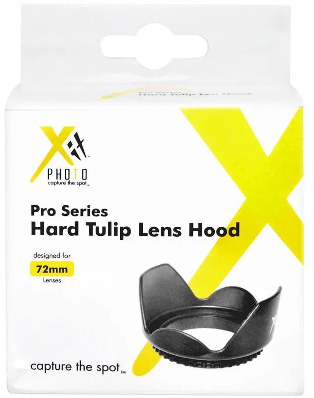 Main image of XIT 72mm Pro Series Hard Tulip Lens Hood