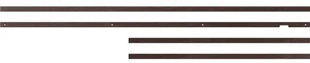 Alt view image 18 of 20 - Samsung Customizable Bezel for Samsung The Frame 50" (Modern Brown)
