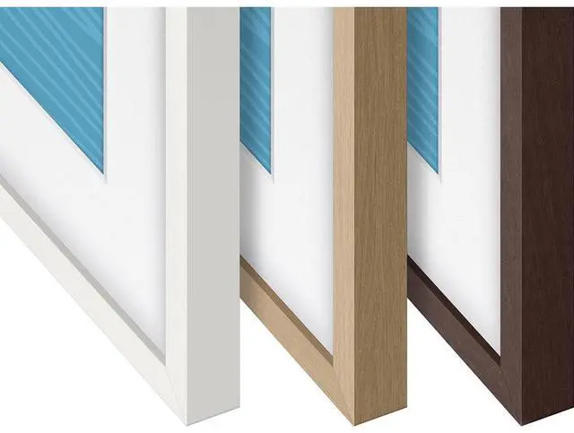 Alt view image 19 of 20 - Samsung Customizable Bezel for Samsung The Frame 65" (Modern White)
