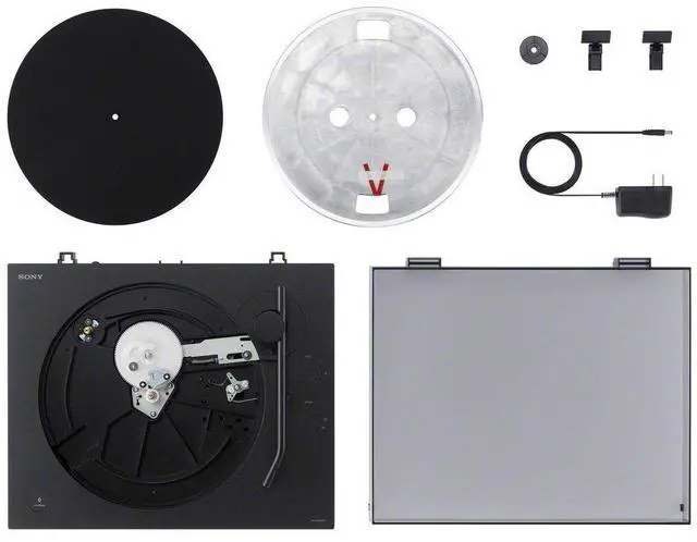 Alt view image 14 of 19 - Sony PS-LX310BT Wireless Turntable with Bluetooth Connectivity