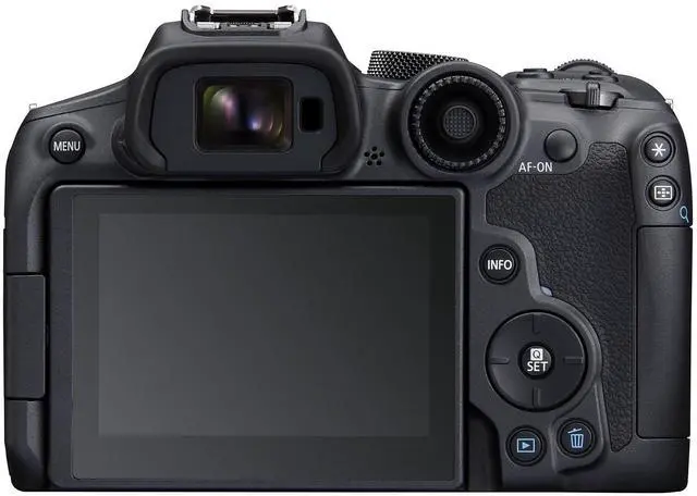 Alt view image 4 of 8 - Canon 5137C002 32.5 Megapixel EOS R7 AF/AE Mirrorless Camera - RF Mount - Body Only - APS-C CMOS Sensor - 4K Recording - 3.0-inch Touchscreen LCD - Wireless LAN - Black
