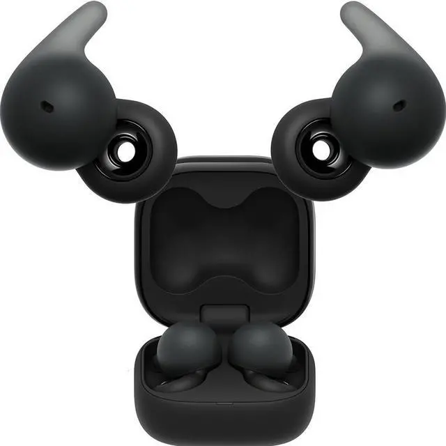 Alt view image 15 of 20 - Sony WFL910B LinkBuds Open True Wireless Earbuds - Black