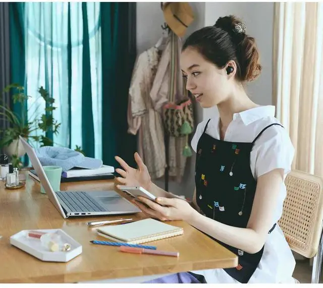 Alt view image 16 of 20 - Sony WFL910B LinkBuds Open True Wireless Earbuds - Black