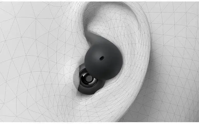 Alt view image 17 of 20 - Sony WFL910B LinkBuds Open True Wireless Earbuds - Black