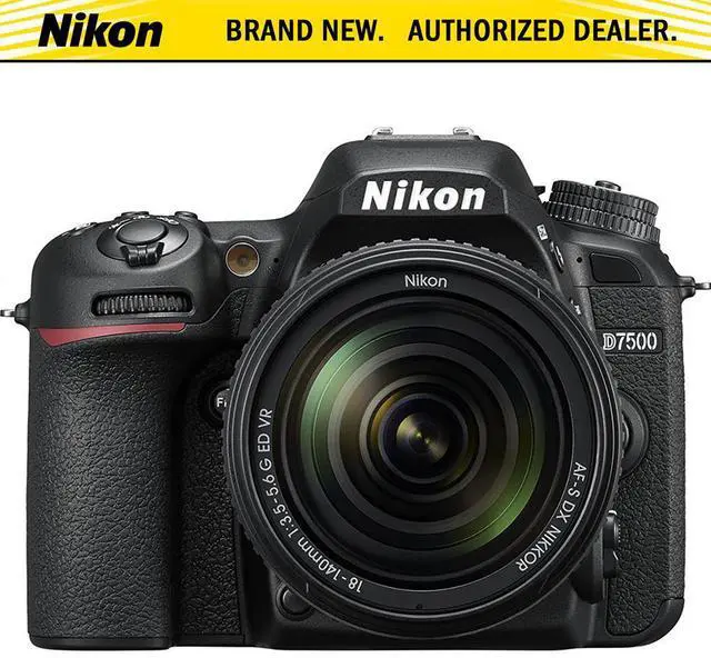 Alt view image 20 of 20 - Nikon D7500 DSLR Camera with 18-140mm Lens