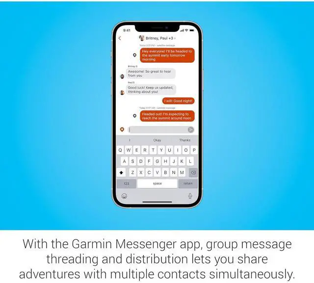 Alt view image 11 of 12 - Garmin inReach Messenger Satellite Communicator
