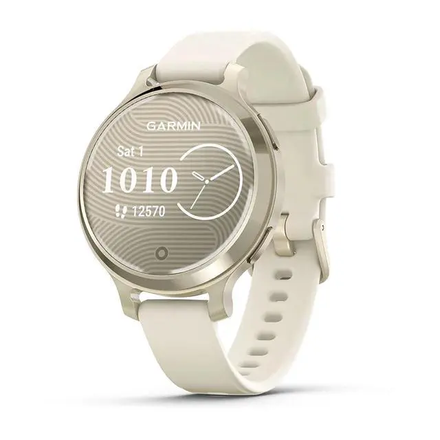 Alt view image 4 of 7 - Garmin Lily 2 Active Smartwatch Gold with 2 Year Warranty and Fitness Suite