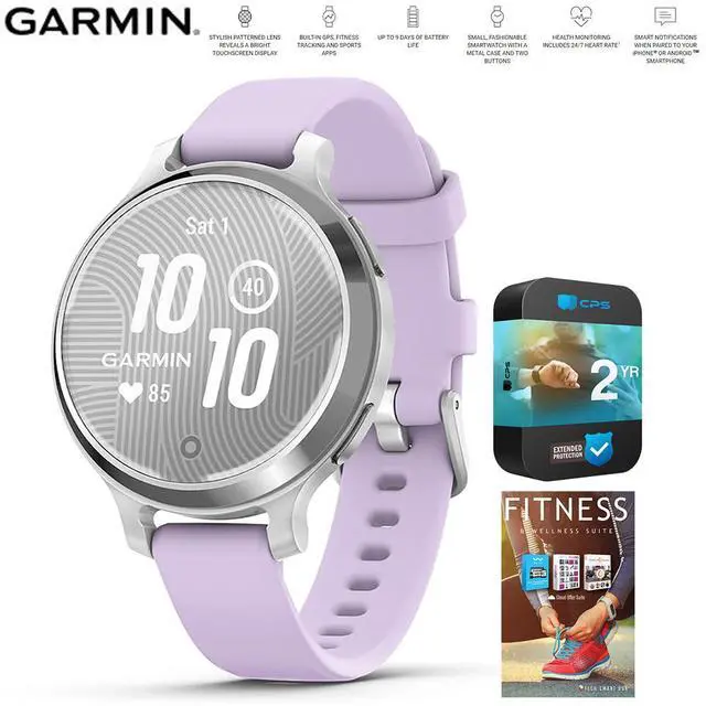 Main image of Garmin Lily 2 Active Smartwatch Silver with 2 Year Warranty and Fitness Suite