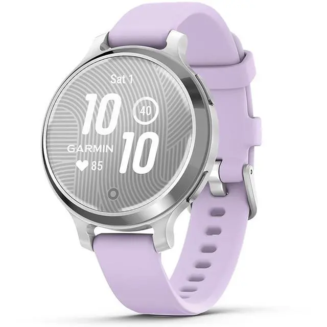 Alt view image 4 of 7 - Garmin Lily 2 Active Smartwatch Silver with 2 Year Warranty and Fitness Suite