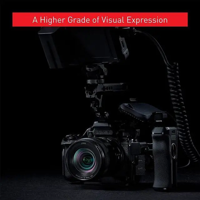 Alt view image 5 of 7 - Panasonic Lumix S5IIX Mirrorless Camera +20-60mm Lens + 2x 64GB Card & Reader Bundle