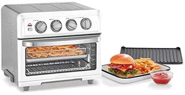 Alt view image 4 of 6 - Cuisinart AirFryer Toaster Oven with Grill White + Heat Resistant Oven Mitt Pair