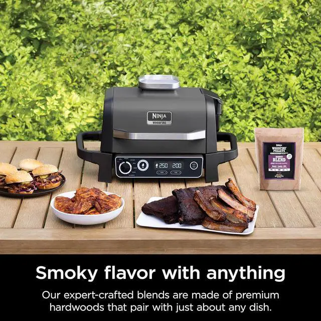 Alt view image 5 of 7 - Ninja Woodfire Pellets, Robust Blend Starter Bag - Up To 3 Uses (XSKOP2R)