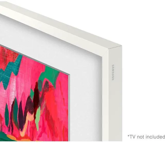 Alt view image 4 of 14 - Samsung 75" The Frame Customizable Bezel, Modern White - VG-SCFF75WTBZA (2025)