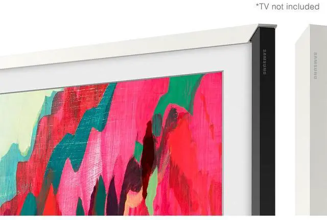 Alt view image 5 of 14 - Samsung 75" The Frame Customizable Bezel, Modern White - VG-SCFF75WTBZA (2025)