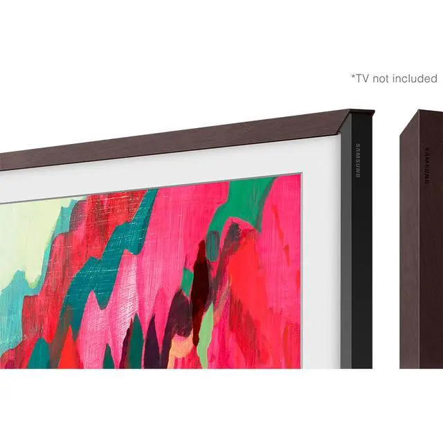 Alt view image 5 of 7 - Samsung 85" The Frame Customizable Bezel, Modern Brown - VG-SCFF85BWBZA (2025)