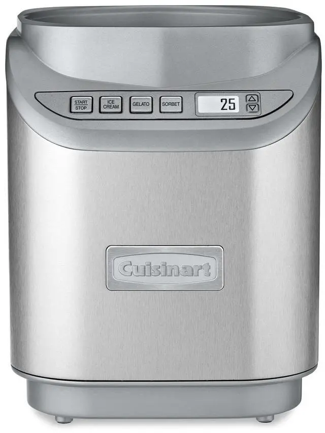 Alt view image 7 of 7 - Cuisinart ICE-70 Electronic Ice Cream Maker, Brushed Chrome + Smart Stick Hand Blender