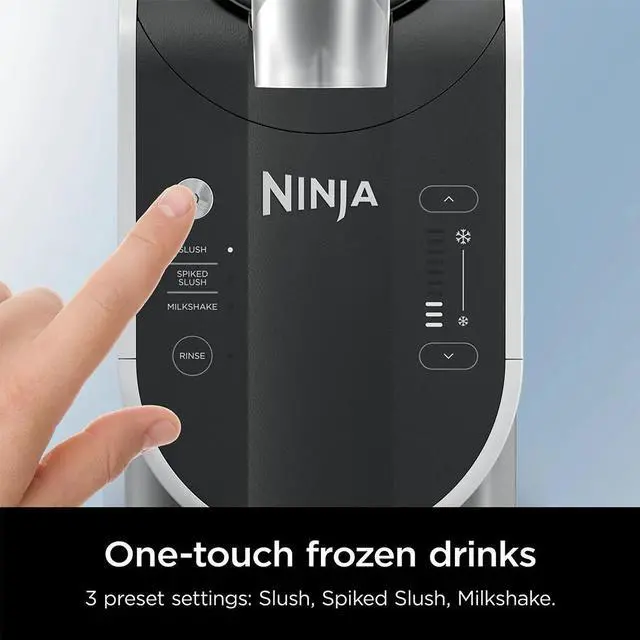 Alt view image 4 of 7 - Ninja SLUSHi 72oz. Frozen Drink & Slushie Machine with 1 Year Warranty & Bottle