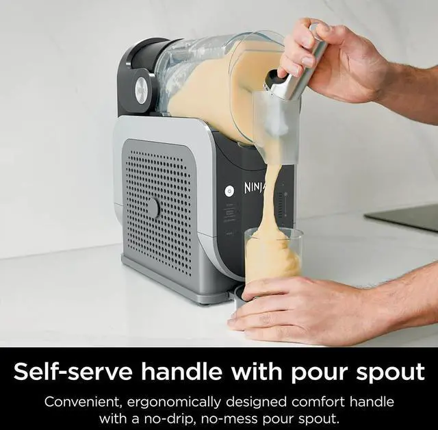 Alt view image 7 of 7 - Ninja SLUSHi 72oz. Frozen Drink & Slushie Machine with 1 Year Warranty & Bottle